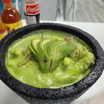 Mariscos El Submarino - Highly rec this verde aguachile mixto (has fish, octopus, raw+ cooked shrimp, onions, avocado). Good amount of spice, packed w diff flavors! - Seafood Near Me - Jackson Heights, New York Mariscos El Submarino - Highly rec this verde aguachile mixto (has fish, octopus, raw+ cooked shrimp, onions, avocado). Good amount of spice, packed w diff flavors! - Seafood Near Me - Jackson Heights, New York
