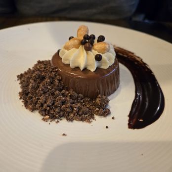 Barking Frog - Chocolate Panna cotta - New American Near Me - Woodinville, Washington