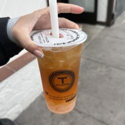 Tpumps - rose peach green tea