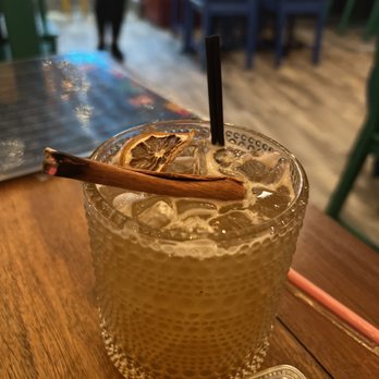 La Casita Mexicana - a drink with a cinnamon stick in it - Mexican Near Me - Ridgewood, New York La Casita Mexicana - a drink with a cinnamon stick in it - Mexican Near Me - Ridgewood, New York