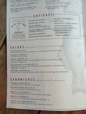 Menu photo 7 Culinary Dropout Austin, TX