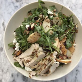 Flower Child - Winter sunshine with chicken - Salad Near Me - Del Mar, California Flower Child - Winter sunshine with chicken - Salad Near Me - Del Mar, California