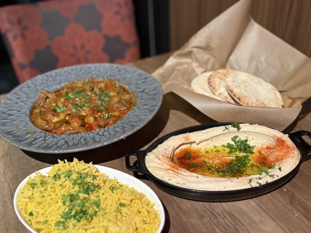 Food from Habibi Grill