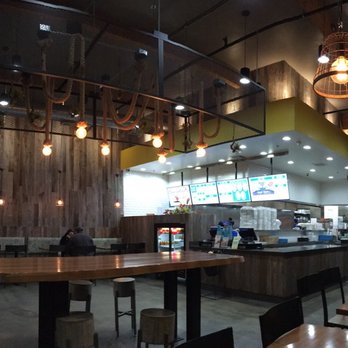Ono Hawaiian BBQ - View of inside at night - Hawaiian Near Me - Oakland, California Ono Hawaiian BBQ - View of inside at night - Hawaiian Near Me - Oakland, California