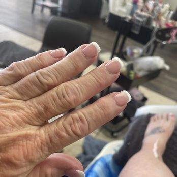 Wonder Nail - NAILS.... short full set French dip by Kim - Nail Salons Near Me - Las Cruces, New Mexico Wonder Nail - NAILS.... short full set French dip by Kim - Nail Salons Near Me - Las Cruces, New Mexico