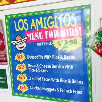 Los Amigos Mexican Food - Kids menu (^_^)/ - Mexican Near Me - Santee, California Los Amigos Mexican Food - Kids menu (^_^)/ - Mexican Near Me - Santee, California