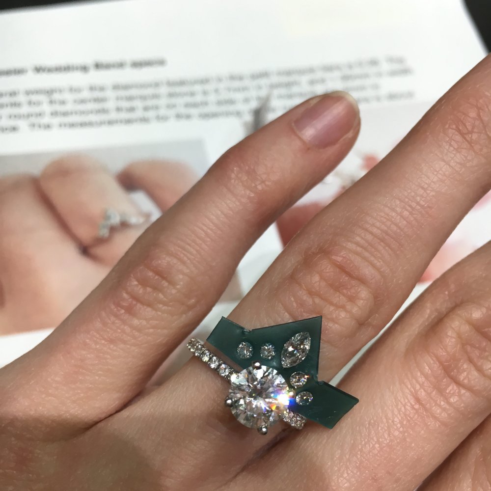 Working on the design of my wedding bands Working on the design of my wedding bands