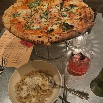 No. 246 - Margherita Pizza and cacio e pepe - Italian Near Me - Decatur, Georgia No. 246 - Margherita Pizza and cacio e pepe - Italian Near Me - Decatur, Georgia