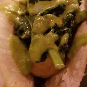 Miti Miti - Tofu black bean tacos: Fried kale on this makes it stand out. Recommend but my friend who got it with yogurt said it was a bit soggy. - Latin American Near Me - Brooklyn, New York