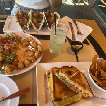 Home Grown Cafe - Shrimp Fajita Tacos, Tatchos, Grilled Cheese Sandwich, The Smoking Gun - New American Near Me - Newark, Delaware