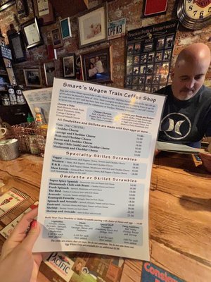 Menu photo 4 Wagon Train Coffee Shop Truckee, CA