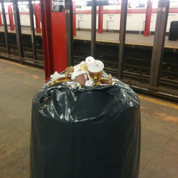 MTA - Parsons Blvd Subway Station - When the can is overflowing, don't worry, dump your trash on top of each other's trash... Fun times - Metro Stations Near Me - Jamaica, New York MTA - Parsons Blvd Subway Station - When the can is overflowing, don't worry, dump your trash on top of each other's trash... Fun times - Metro Stations Near Me - Jamaica, New York
