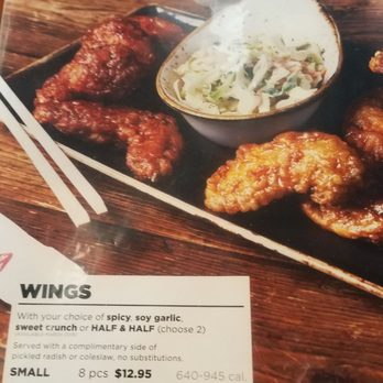Bonchon Convoy - Menu - Chicken Wings Near Me - San Diego, California