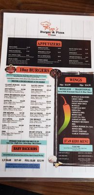 Menu photo 2 Pop's Burger & Pizza House Sheboygan, WI Menu photo 2 Pop's Burger & Pizza House Sheboygan, WI