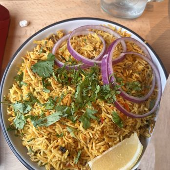 Turmeric - Shrimp Biryani - Indian Near Me - University City, Missouri Turmeric - Shrimp Biryani - Indian Near Me - University City, Missouri