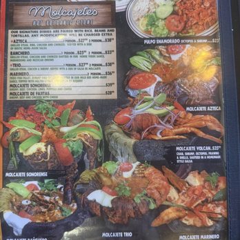La Mojarra Loca Grill - Molcajete menu page - Seafood Near Me - Las Vegas, Nevada La Mojarra Loca Grill - Molcajete menu page - Seafood Near Me - Las Vegas, Nevada