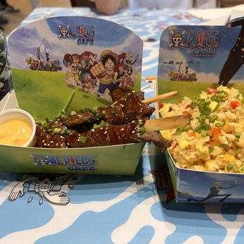 One Piece Cafe - Beef Skewers and Ban Ban fried rice - Themed Cafes Near Me - Las Vegas, Nevada One Piece Cafe - Beef Skewers and Ban Ban fried rice - Themed Cafes Near Me - Las Vegas, Nevada
