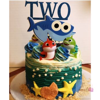 Sweets By Brittani - Babyshark Smash Cake - Desserts Near Me