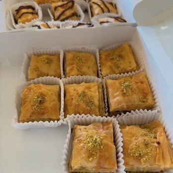Meesh's Baklava - a box of baklava - Desserts Near Me Meesh's Baklava - a box of baklava - Desserts Near Me