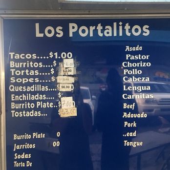 Los Portalitos - Menu: May 24, 2018 - Food Trucks Near Me - Modesto, California Los Portalitos - Menu: May 24, 2018 - Food Trucks Near Me - Modesto, California