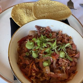 The Remy - Smoked marlin tostada - Steakhouses Near Me - San Diego, California The Remy - Smoked marlin tostada - Steakhouses Near Me - San Diego, California