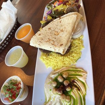 JJ Grill - Vegetarian sampler platter - Mediterranean Near Me - Louisville, Kentucky JJ Grill - Vegetarian sampler platter - Mediterranean Near Me - Louisville, Kentucky
