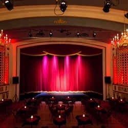 Lafflines Comedy Club - The Columbia has two venues: this is the Grand Room, has up to 300 seats; the Baby Grand Rm upstairs has 200 seats