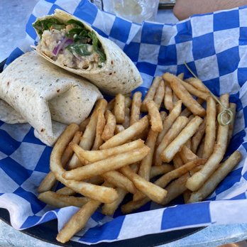 Bayfield Inn - Chickpea wrap, meh, too bland - Hotels Near Me - Bayfield, Wisconsin
