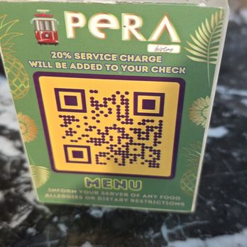 Pera Bistro - 20% service charge - Mediterranean Near Me - Atlanta, Georgia