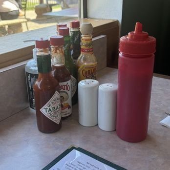 Marvin's Restaurant - Sauces and sanitizer - American Near Me - Cotati, California Marvin's Restaurant - Sauces and sanitizer - American Near Me - Cotati, California