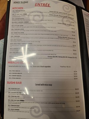 Menu photo 2 Ichii Sushi Sterling Heights, MI Menu photo 2 Ichii Sushi Sterling Heights, MI