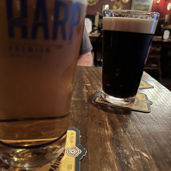 White Lion - Harp and Perfectly poured Guiness - British Near Me - Tulsa, Oklahoma White Lion - Harp and Perfectly poured Guiness - British Near Me - Tulsa, Oklahoma