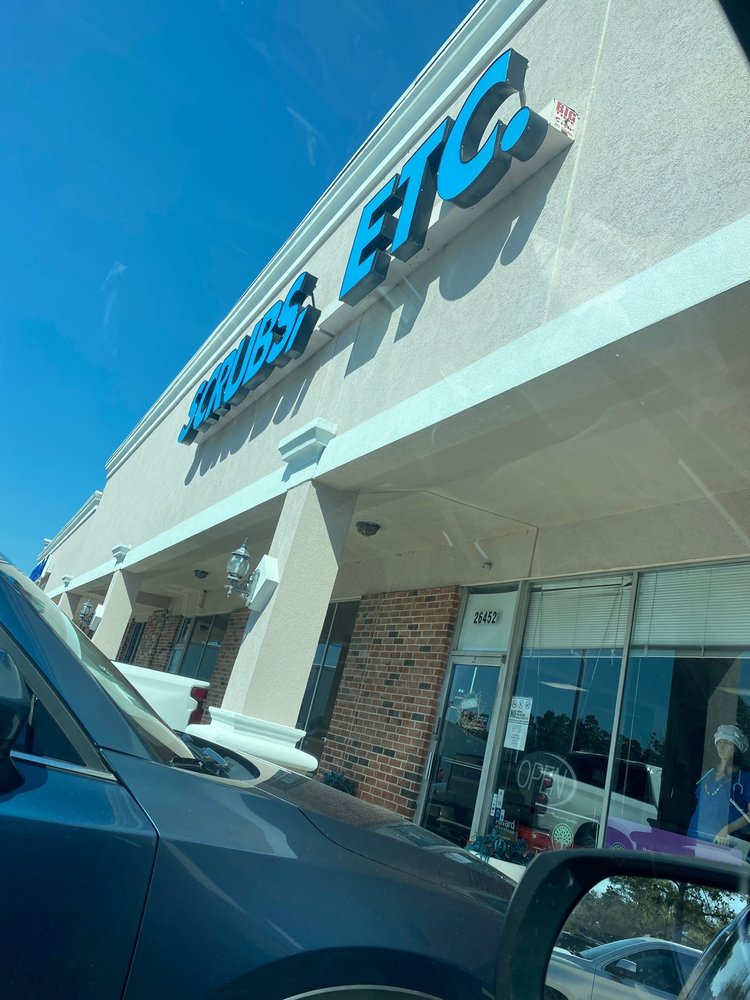 SCRUBS ETC Updated September 2024 26456 Interstate 45N, Spring