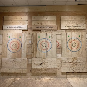 Rage - Axe Throwing Near Me - Montreal, Quebec
