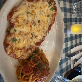 Tre - Chicken parm and spaghetti. - Italian Near Me - New York, New York Tre - Chicken parm and spaghetti. - Italian Near Me - New York, New York
