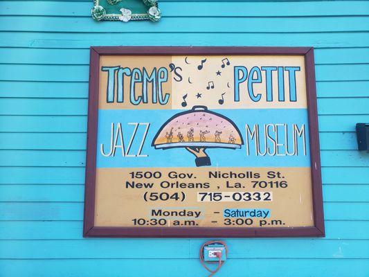 Treme's Petit Jazz Museum by null