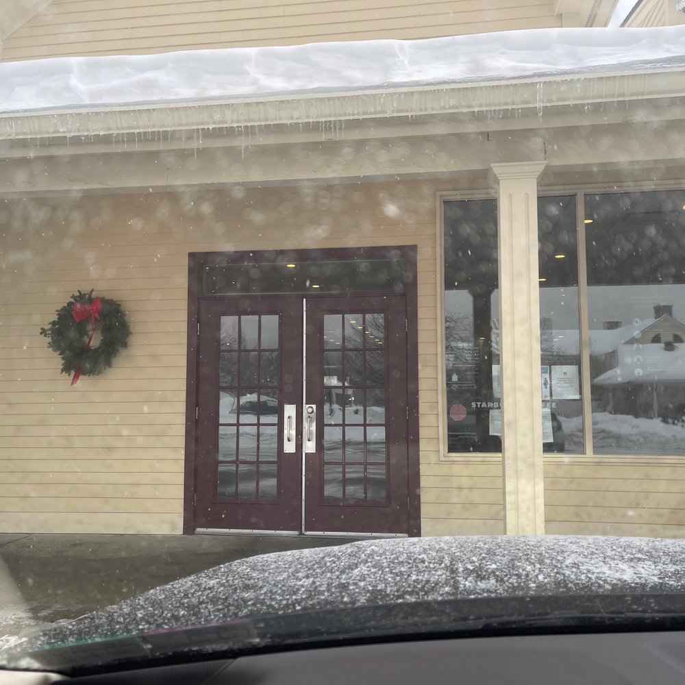 Starbucks - the front of a coffee shop on a snowy day - Coffee & Tea Near Me - Manchester Center, Vermont Starbucks - the front of a coffee shop on a snowy day - Coffee & Tea Near Me - Manchester Center, Vermont