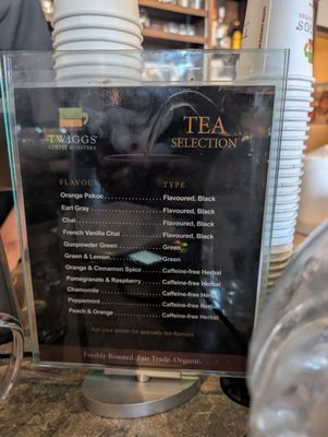Menu photo 2 Twiggs Coffee Company North Bay, ON Menu photo 2 Twiggs Coffee Company North Bay, ON