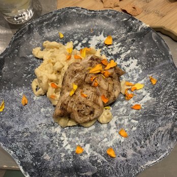 Hook & Barrel - Grilled swordfish with mac and cheese - Seafood Near Me - Myrtle Beach, South Carolina