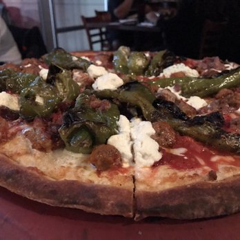 Anthony's Coal Fired Pizza & Wings - Paula's pie with hot peppers - Pizza Near Me - Wayne, Pennsylvania Anthony's Coal Fired Pizza & Wings - Paula's pie with hot peppers - Pizza Near Me - Wayne, Pennsylvania
