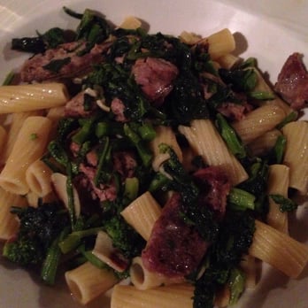 Emilia's Restaurant - Rigatoni with Sausage and Broccoli Rabe - Italian Near Me - Bronx, New York Emilia's Restaurant - Rigatoni with Sausage and Broccoli Rabe - Italian Near Me - Bronx, New York