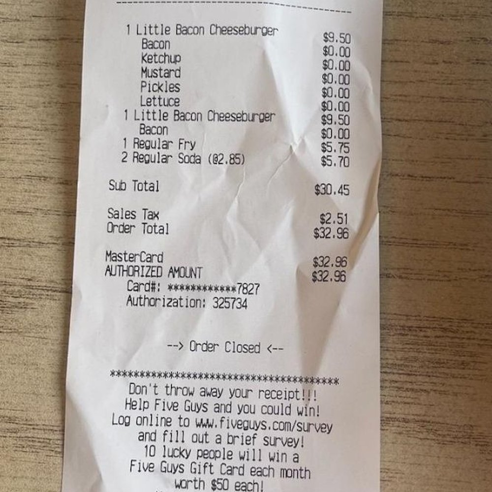 Receipt