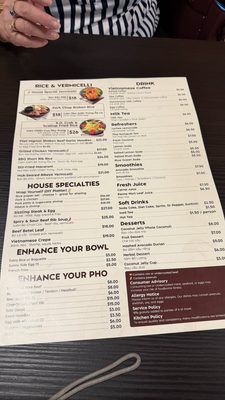 Menu photo 3 Pho Concept Las Vegas, NV Menu photo 3 Pho Concept Las Vegas, NV