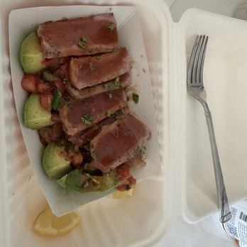 Lobster Dogs PNW - Seared tuna stuffed avocado - Food Trucks Near Me - Beaverton, Oregon Lobster Dogs PNW - Seared tuna stuffed avocado - Food Trucks Near Me - Beaverton, Oregon