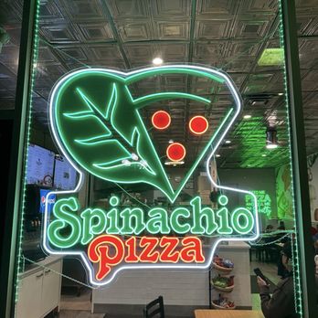 Spinachio Pizza - Pizza Near Me - North Haledon, New Jersey Spinachio Pizza - Pizza Near Me - North Haledon, New Jersey