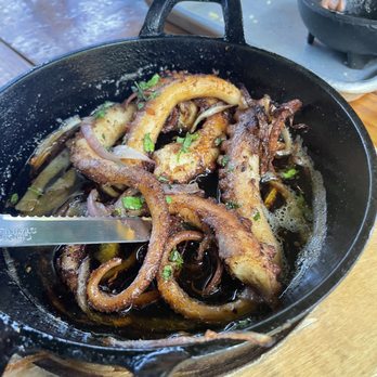 Maza Mariscos el Mazatleco  - Octopus al Ajillo - Mexican Near Me - San Jose, California