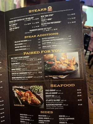 Menu photo 3 Saltgrass Steak House Bossier City, LA