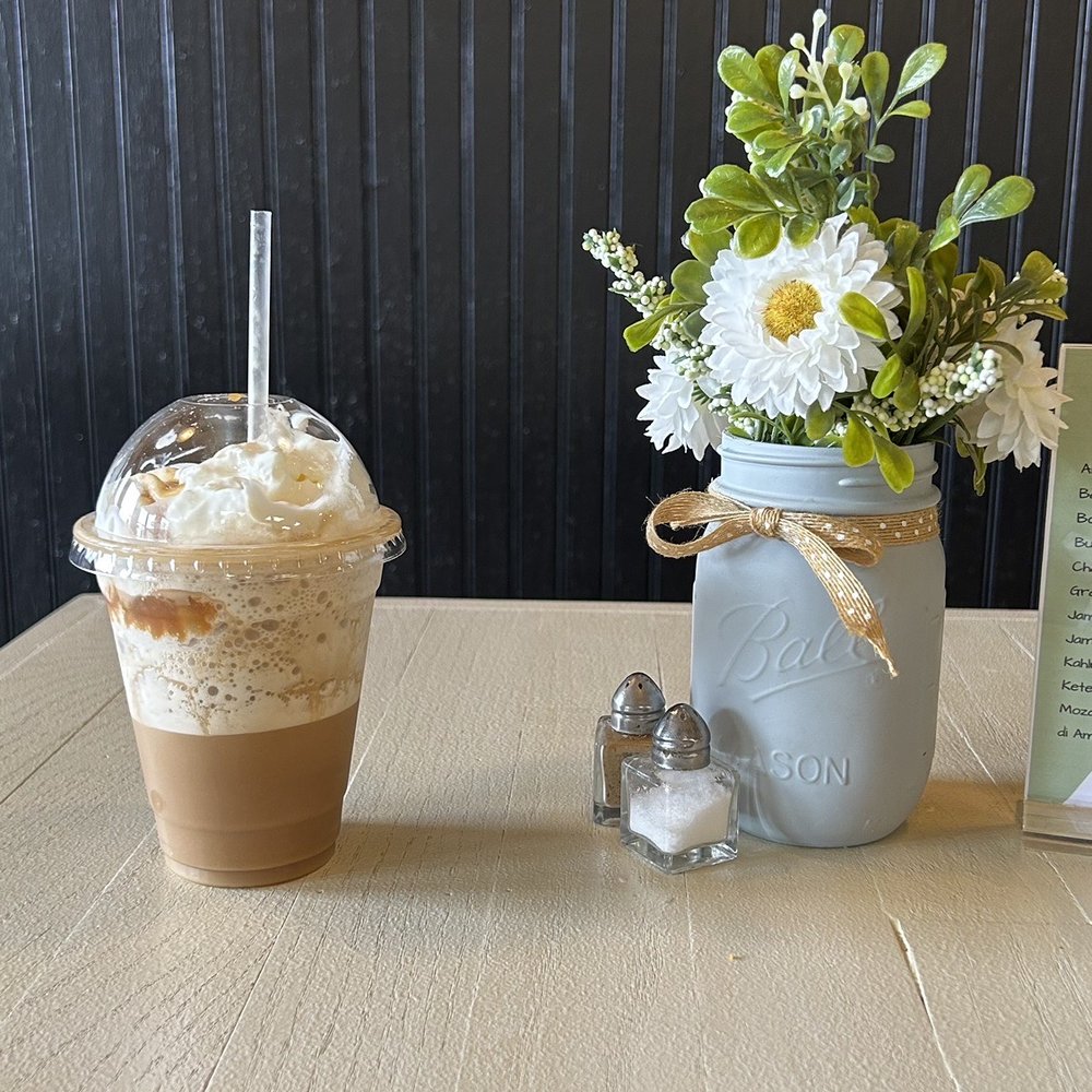 Caramel Coffee Frappe Caramel Coffee Frappe