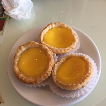 Golden Joy BBQ - Egg Custard Tart - Dim Sum Near Me - Richardson, Texas Golden Joy BBQ - Egg Custard Tart - Dim Sum Near Me - Richardson, Texas