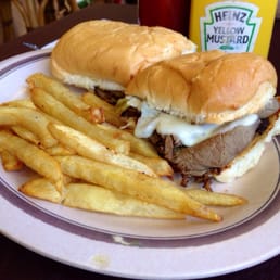 Italian Philly, full size with French fries Italian Philly, full size with French fries